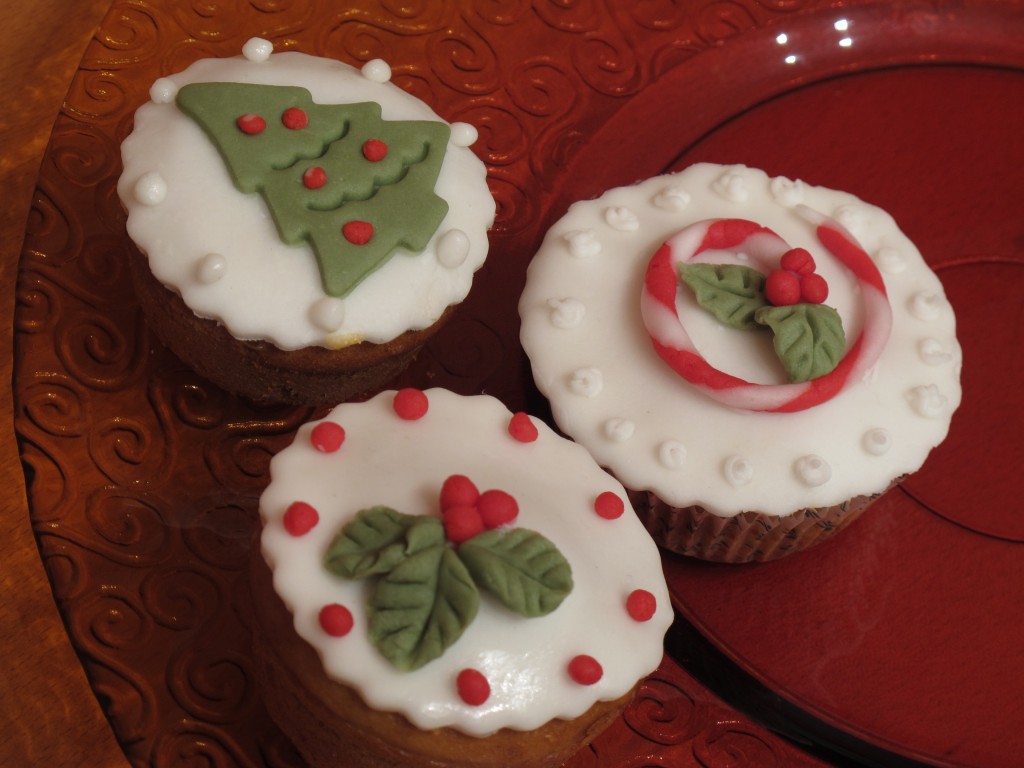 Vianočné vanilkové muffiny